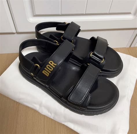 women's dior dad sandals|Dior designer sandals for women.